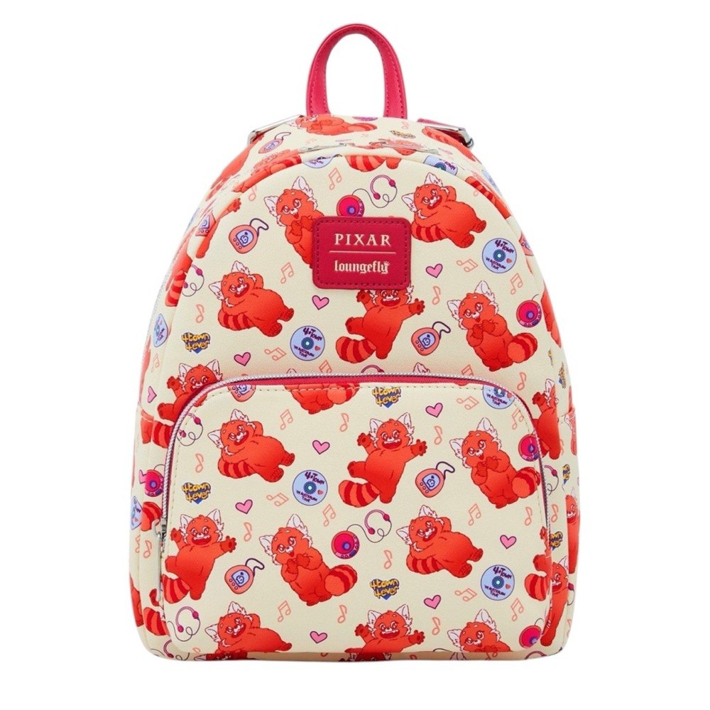 NEW Loungefly Disney Pixar Turning Red Panda Movie Mini Backpack